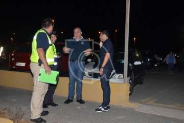 Espectáculo pirotécnico de Melenara (Foto Francisco Javier Santana y TA)